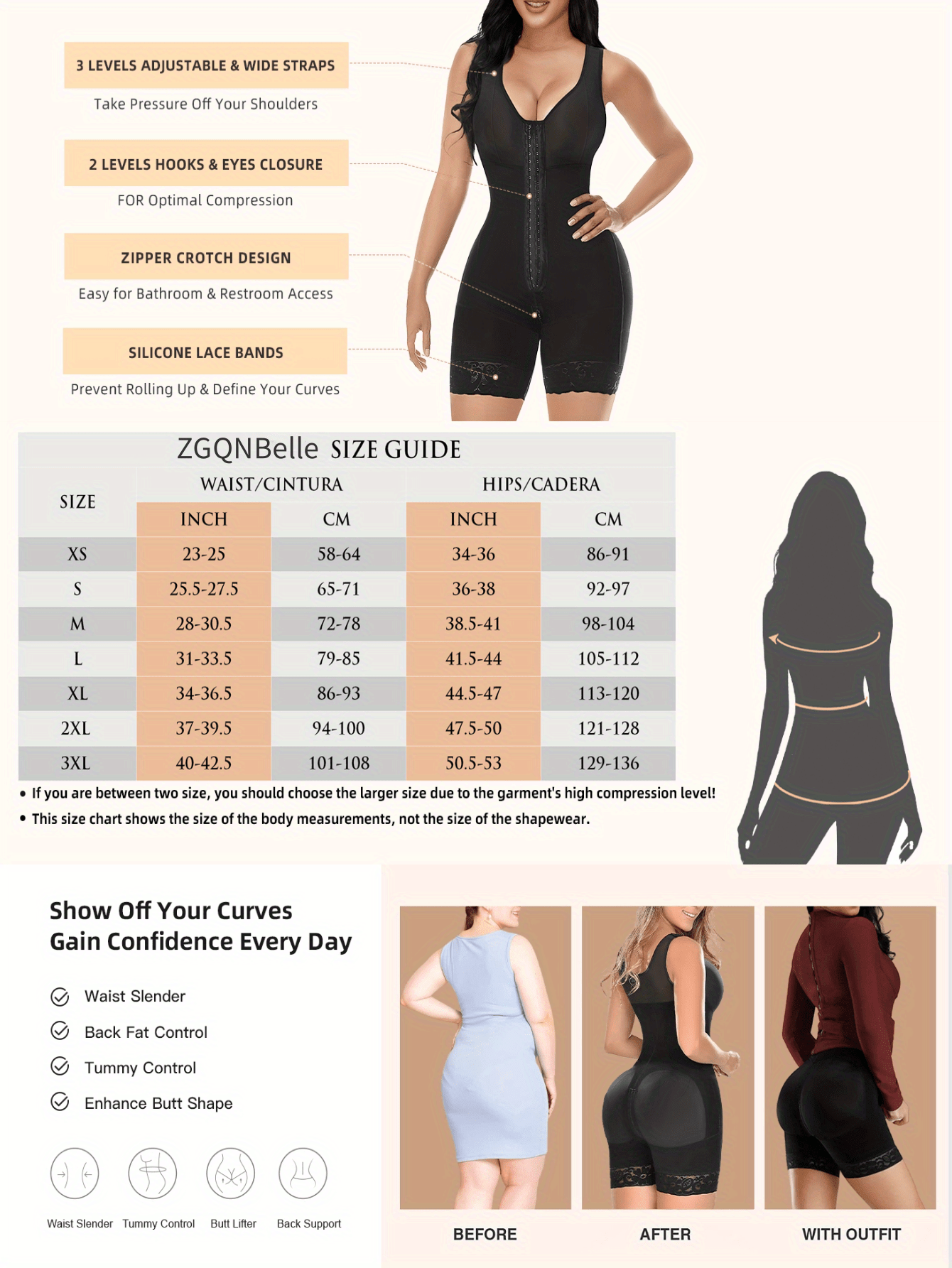 Drop 2 Sizes Instantly — Look Slimmer in Seconds